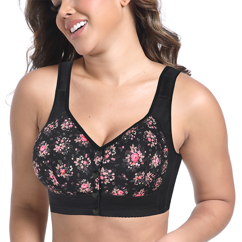 Wirefree Bra Comfort - Reggiseni a copertura totale con chiusura